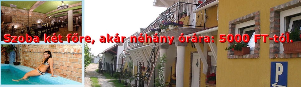 Szoba kt fre, akr nhny rra: 5000 FT-tl.
